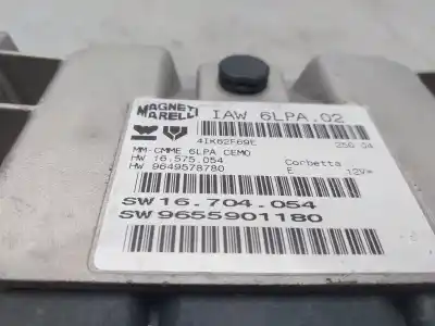 Second-hand car spare part ecu engine control for peugeot 307 cc (s1) sport oem iam references 9655901180  