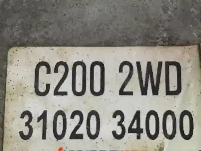 Second-hand car spare part gearbox for ssangyong korando limited 4x2 oem iam references 3102034000  6 velocidades