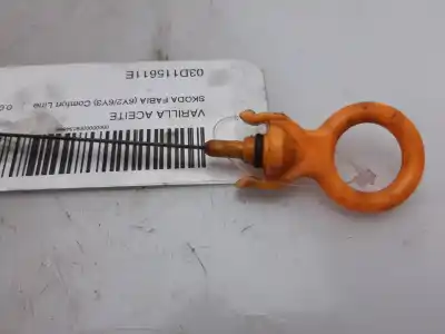 Автозапчастина б/у масляна палика для skoda fabia (6y2/6y3) comfort line посилання на oem iam 03d115611e  
