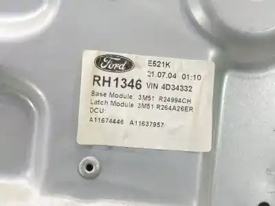 Автозапчасти б/у задний правый стеклорегулятор за ford focus c-max (cap) trend (d) ссылки oem iam 3m51r045h22b  