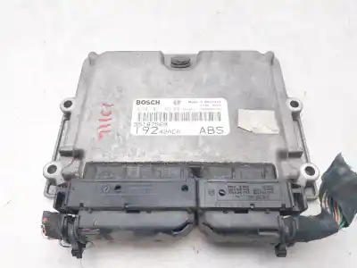 Second-hand car spare part ecu engine control for fiat stilo (192) 1.9 jtd cat oem iam references 55187569  
