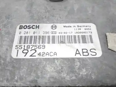 Peça sobressalente para automóvel em segunda mão centralina de motor uce por fiat stilo (192) 1.9 jtd cat referências oem iam 55187569