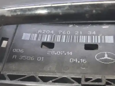 Автозапчасти б/у задняя левая наружная ручка за mercedes-benz clase m (w166) ml 350 bluetec 4-matic (166.024, 166.023) ссылки oem iam a2047602134