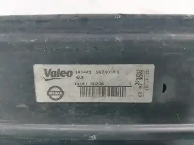 Peça sobressalente para automóvel em segunda mão intercooler por nissan note (e11e) max 2.10 86 cv / 63 kw referências oem iam 144619u20a