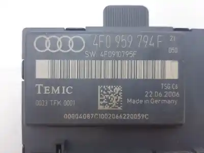 Автозапчастина б/у щит закр для audi a6 c6 avant (4f5) 2.7 tdi посилання на oem iam 4f0959794f  