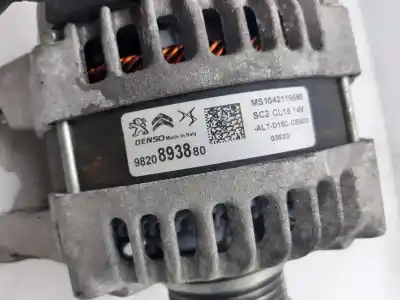 Автозапчастина б/у генератор для citroen jumpy combi confort xs 120 cv / 88 kw посилання на oem iam 9820893880  