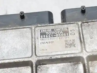 Peça sobressalente para automóvel em segunda mão centralina de motor uce por toyota avensis (t27) advance referências oem iam 8966105d51