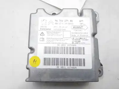 Second-hand car spare part AIRBAG CONTROL UNIT for CITROEN C4 LIM.  OEM IAM references 9675027180  