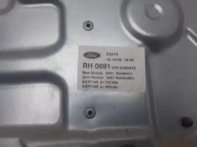 Автозапчасти б/у ЗАДНИЙ ПРАВЫЙ СТЕКЛОРЕГУЛЯТОР за FORD FOCUS C-MAX (CAP)  ссылки OEM IAM 3M51R24994CH  