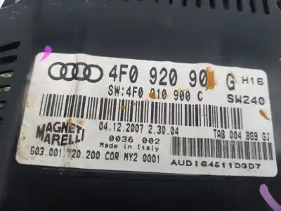 Second-hand car spare part dashboard for audi a6 c6 (4f2) 2.0 tdi oem iam references 4f0920901g  
