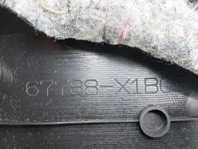 Pezzo di ricambio per auto di seconda mano rivestimento portiera posteriore sinistra per lexus nx (az10) 300h 2wd 155 cv / 114 kw riferimenti oem iam 6764078020l2