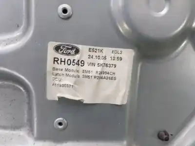 Автозапчасти б/у задний правый стеклорегулятор за ford focus c-max (cap) trend (d) ссылки oem iam 3m51r24994ch  