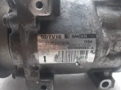Pièce détachée automobile d'occasion compresseur de climatisation pour dacia logan mcv laureate références oem iam 8200526884a  