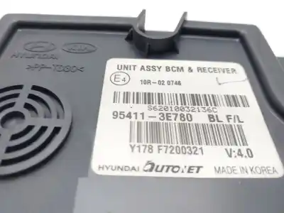 Peça sobressalente para automóvel em segunda mão módulo electrónico do fecho central por kia sorento (bl) (2002->) 2.5 crdi referências oem iam 954113e780