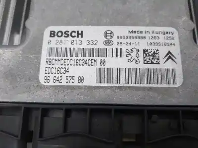Gebrauchtes Autoersatzteil ECU-MOTORSTEUERGERÄT UCE Motorsteuergerät zum PEUGEOT 308  OEM-IAM-Referenzen 9664257580  