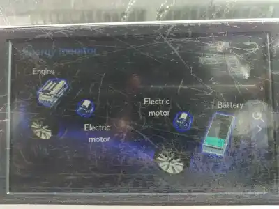 Pezzo di ricambio per auto di seconda mano display multifunzione per lexus nx (az10) 300h 2wd 155 cv / 114 kw riferimenti oem iam 8611078020