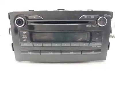 Peça sobressalente para automóvel em segunda mão SISTEMA DE ÁUDIO / RÁDIO CD por TOYOTA AURIS  Referências OEM IAM 8612002520  