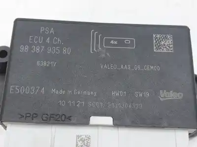 Second-hand car spare part electronic module for peugeot 208 (p2) active oem iam references 9838793580  