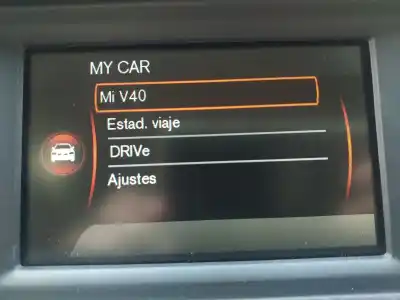 Second-hand car spare part multifunction display for volvo v40 kinetic oem iam references 31382526  