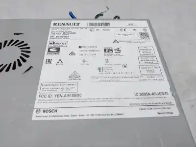 Автозапчастина б/у gps навігаційна система для renault arkana (eu version) zen 142 cv / 105 kw посилання на oem iam 259154859r  