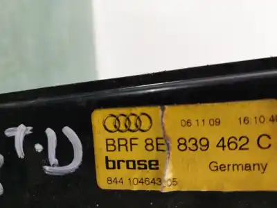 Peça sobressalente para automóvel em segunda mão elevador de vidros traseiro direito por audi a4 berlina (8e) 2.5 v6 24v tdi referências oem iam 8e0839462c