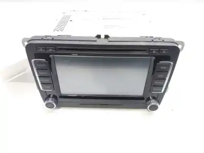 Second-hand car spare part audio system / radio cd for volkswagen scirocco (137) 2.0 tdi (130kw) oem iam references 1t0035680c  
