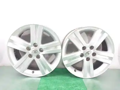Peça sobressalente para automóvel em segunda mão jogo de jantes por toyota auris sport referências oem iam r17