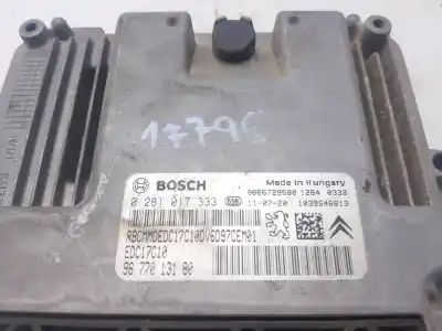 Автозапчастина б/у ебу контролер двигуна для citroen c3 picasso attraction посилання на oem iam 9677013180  