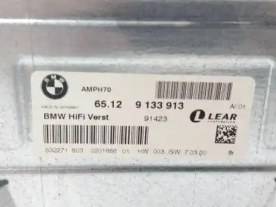 Second-hand car spare part sound amplifier for bmw x6 (e71) 3.0d oem iam references 65129133913  