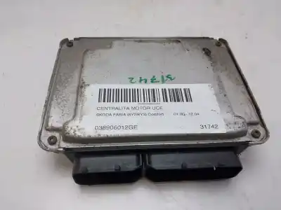 Second-hand car spare part ecu engine control for skoda fabia (6y2/6y3) comfort oem iam references 038906012ge   Second-hand car spare part ecu engine control for skoda fabia (6y2/6y3) comfort oem iam references 038906012ge