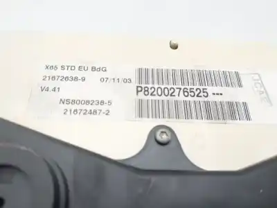 Second-hand car spare part dashboard for renault clio ii fase ii (b/cb0) confort dynamique oem iam references 8200276525  