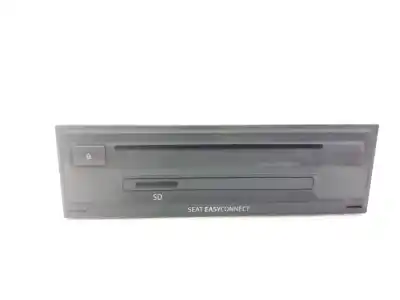 Second-hand car spare part audio system / radio cd for seat leon (5f1) style oem iam references 5f0035842a  