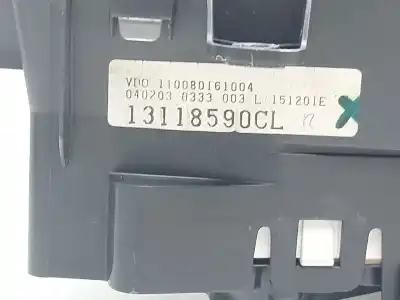 Peça sobressalente para automóvel em segunda mão quadrante por opel meriva cosmo referências oem iam 13118590cl  