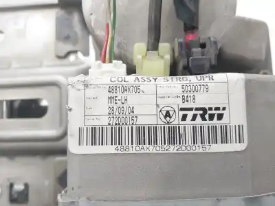 Second-hand car spare part steering column for nissan micra (k12e) acenta oem iam references 48810ax705  