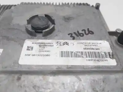 Pezzo di ricambio per auto di seconda mano centralina motore per peugeot 5008 allure riferimenti oem iam 9846386380