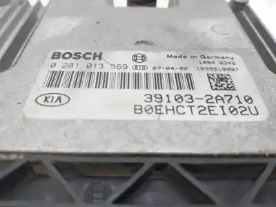 Second-hand car spare part ecu engine control for kia ceed active 116 cv / 85 kw oem iam references 391032a710  