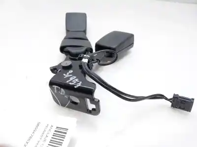 Pièce détachée automobile d'occasion boucle de ceinture de sécurité arriere central pour peugeot 3008 allure références oem iam 98094786xx  