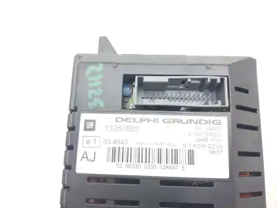 Second-hand car spare part multifunction display for opel corsa d cosmo oem iam references 13260888  