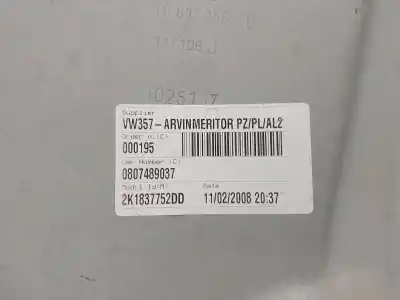 Автозапчасти б/у регулятор стекла переднего левого за volkswagen caddy ka/kb (2k) furg. 105 cv / 77 kw ссылки oem iam 1t0837756l  