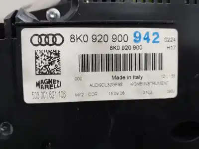 Автозапчасти б/у приборная доска за audi a4 avant (8k5) (2008) básico ссылки oem iam 8k0920900  