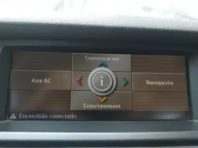 Peça sobressalente para automóvel em segunda mão display gps / multimídia por bmw x5 (e70) 3.0d referências oem iam 493138585