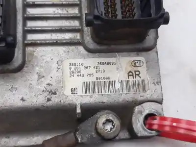 Second-hand car spare part ecu engine control for opel corsa c (x01) 1.0 (f08, f68) oem iam references 26sa8095  