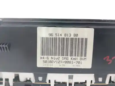 Peça sobressalente para automóvel em segunda mão quadrante por citroen c5 berlina 2.0 hdi premier referências oem iam 9651481380
