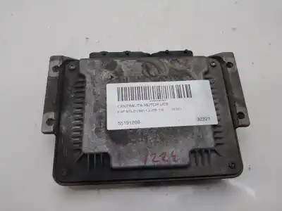 Second-hand car spare part ecu engine control for fiat stilo (192) 1.9 jtd cat oem iam references 55191209