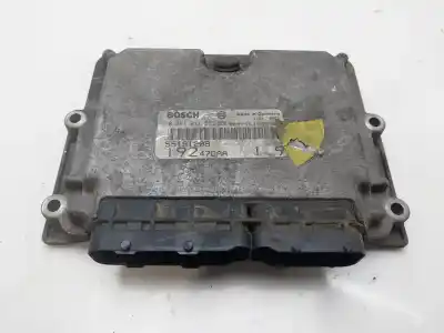 Second-hand car spare part ecu engine control for fiat stilo (192) 1.9 jtd cat oem iam references 55191209  