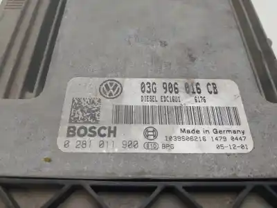 Peça sobressalente para automóvel em segunda mão centralina de motor uce por seat leon (1p1) stylance / style referências oem iam 03g906016cb