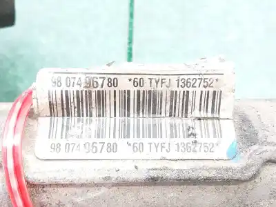 Second-hand car spare part steering rack for citroen c3 collection oem iam references 9807496780  