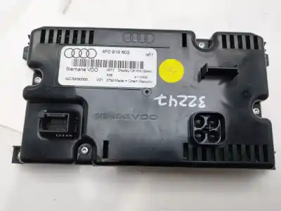 Second-hand car spare part multifunction display for audi a6 allroad quattro (4fh) 2.7 tdi quattro oem iam references 4f0919603  