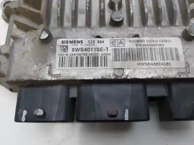 İkinci el araba yedek parçası ecu motor kontrol cihazi için citroen c3 1.4 hdi (68 cv) 1.4 hdi oem iam referansları 9648624280  