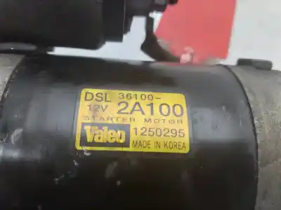 Peça sobressalente para automóvel em segunda mão motor de arranque por hyundai getz (tb) 1.5 crdi referências oem iam 361002a100  